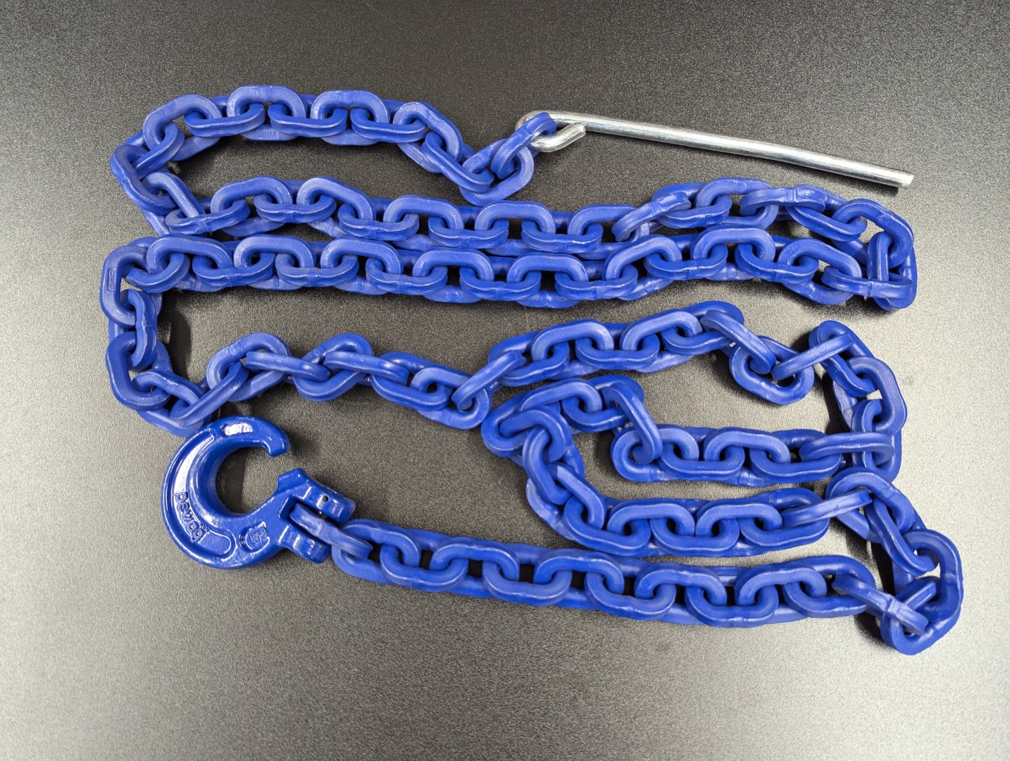 Chokerkette 7mm Orig. Pewag G100 blau vierkant